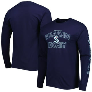 Levelwear Seattle Kraken Name & Number T-Shirt - Tanev - Adult - Navy - Seattle Kraken - M