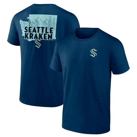 Men's Deep Sea Blue Seattle Kraken Territorial T-Shirt