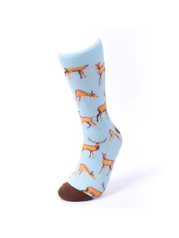 Men's Deer Family Novelty Socks