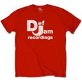 thumbnail image 1 of Men's Def Jam Recordings Classic Logo Slim Fit T-shirt Small Red, 1 of 3
