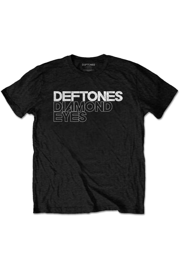 Men's Deftones Diamond Eyes T-shirt Large Black