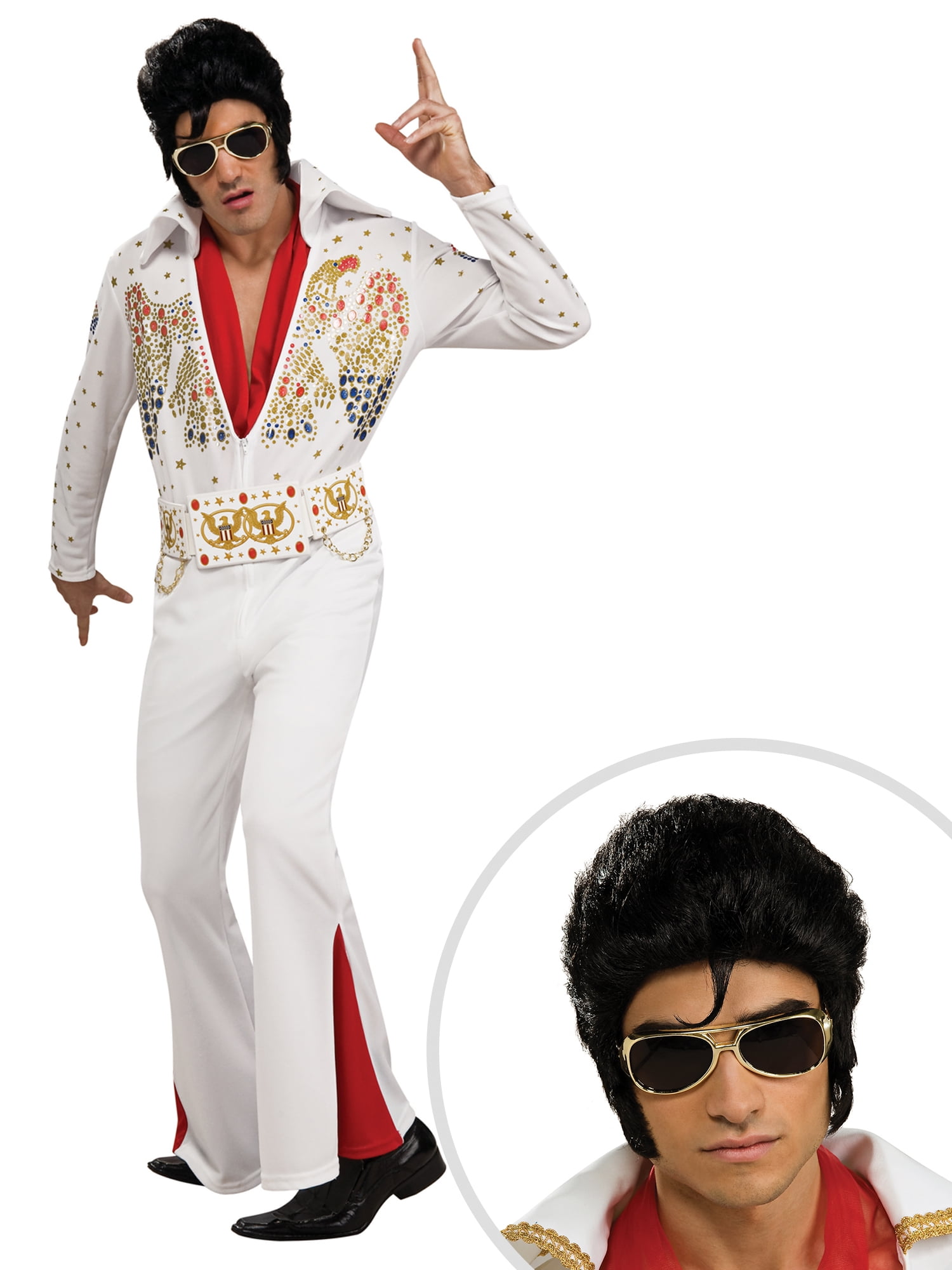 Deluxe Elvis Wig Deluxe Elvis Wig
