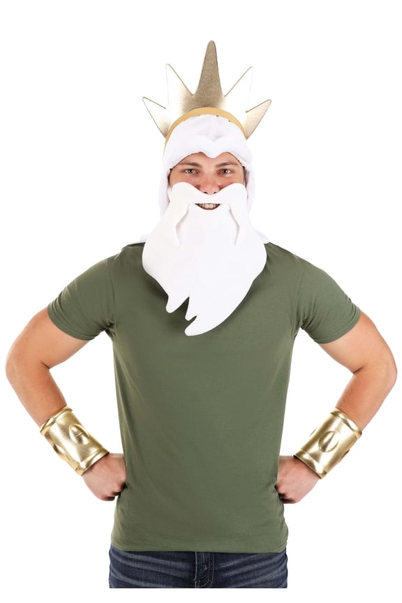 Men's Deluxe King Triton Costume Kit