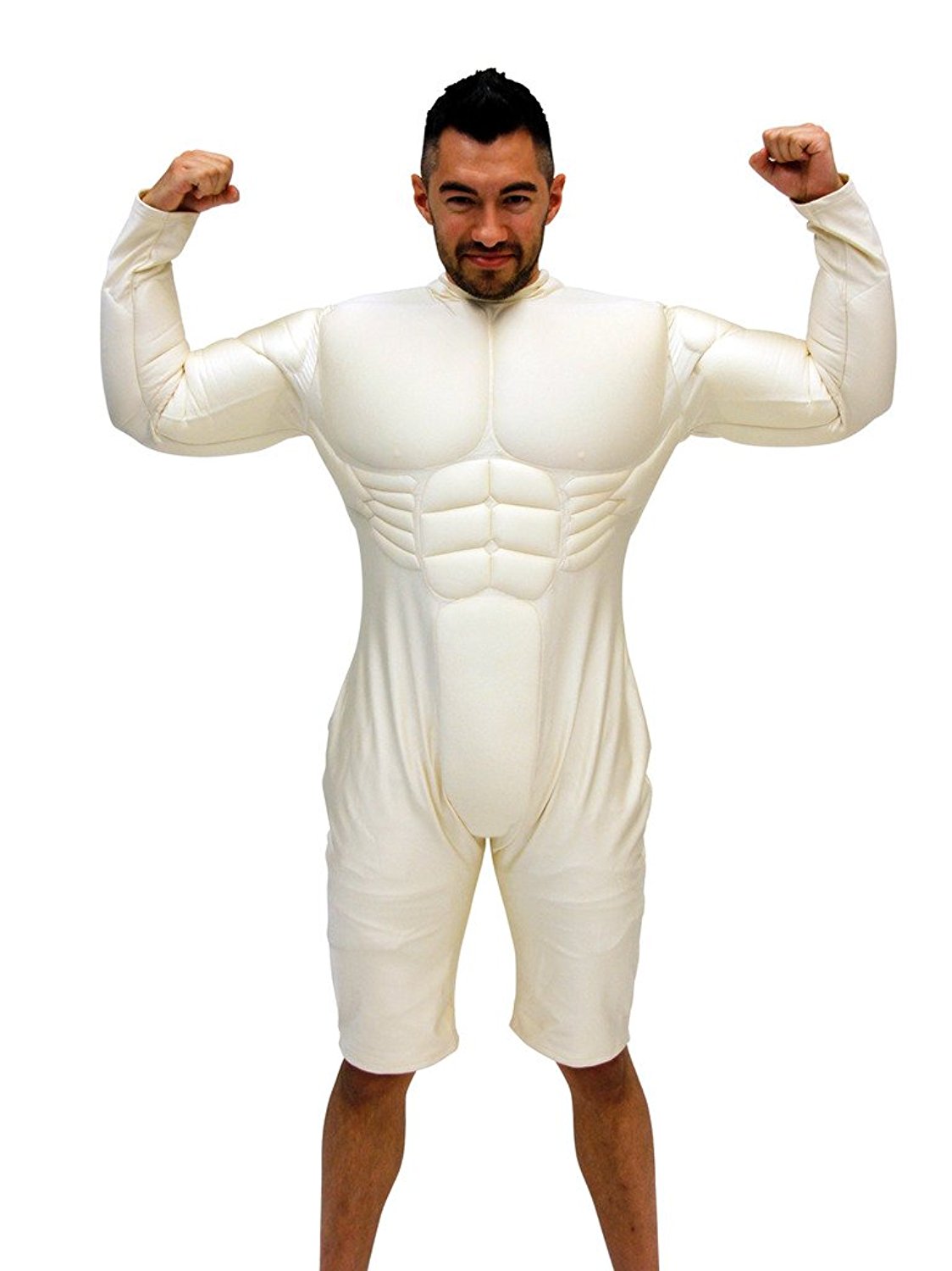 Men s Deluxe Muscle Suit Halloween Costume Walmart