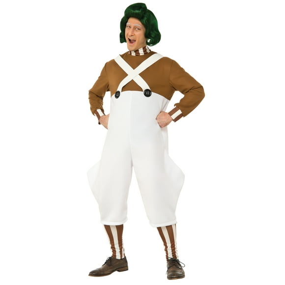 Willy Wonka and the Chocolate Factory Oompa Loompa Costume for Adults by Rubies, Men's One Size