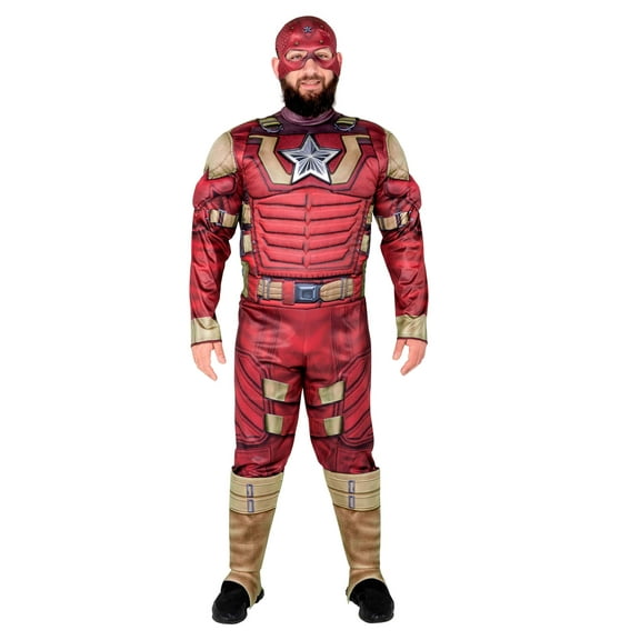 Men's Deluxe Red Guardian Thunderbolts Costume