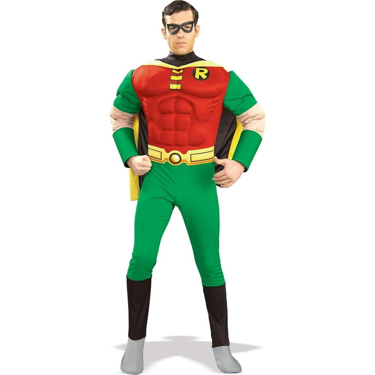 Robin Muscle Chest Kids Costume Batman DC Comics Robin Muscle Chest Kids Costume Batman DC Comics