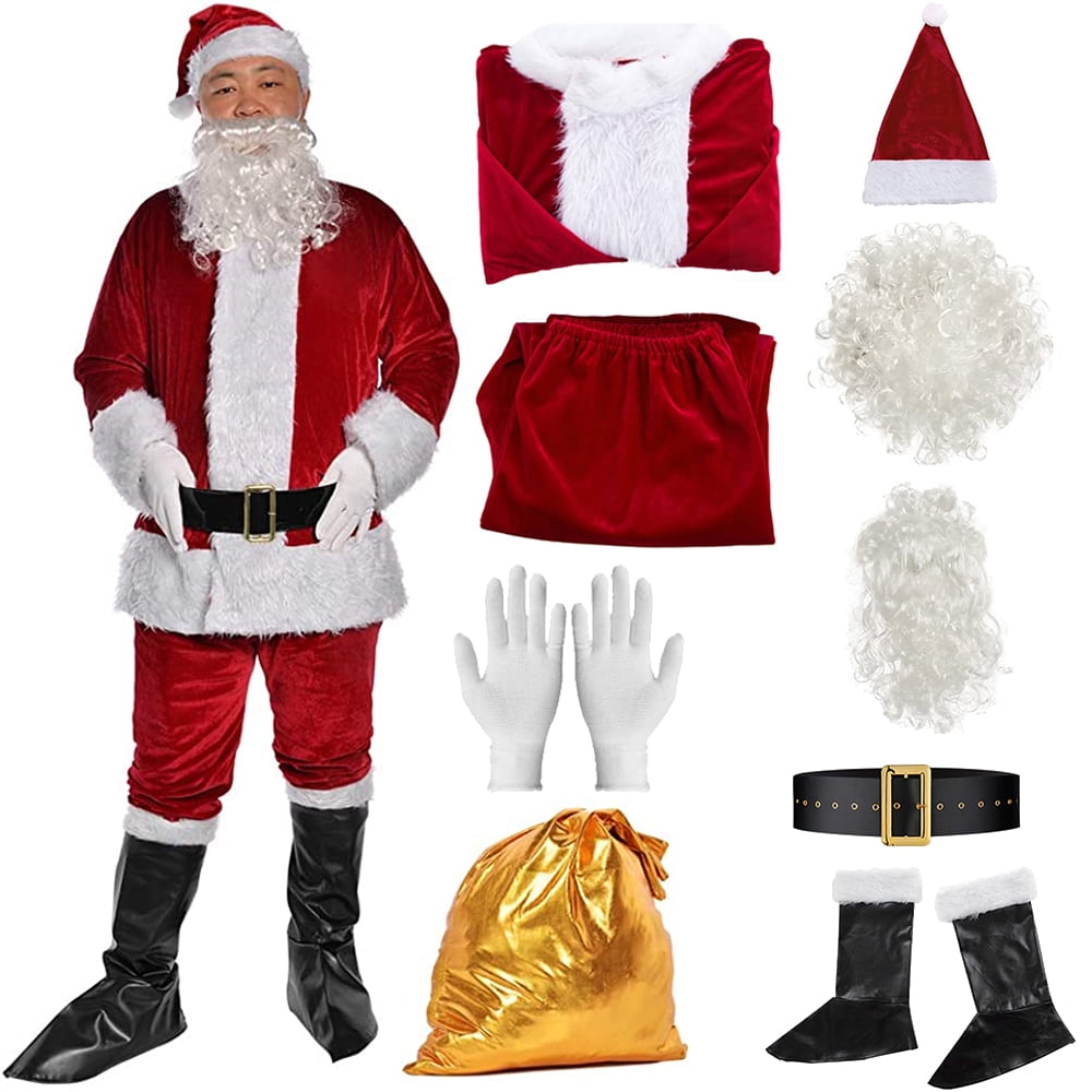 Santa claus costume men sale
