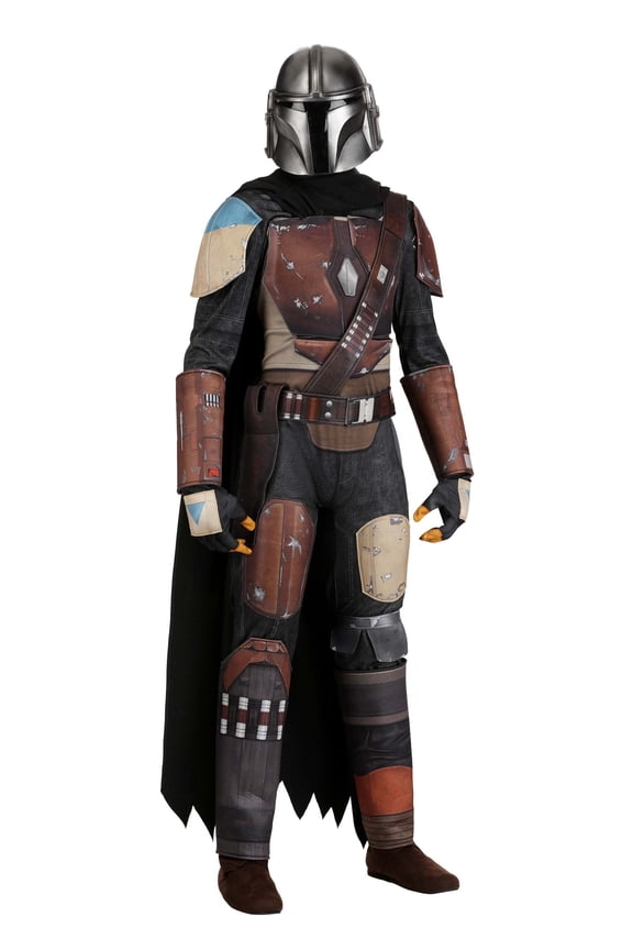 Men's Deluxe Star Wars Din Djarin Season 1 Mandalorian Costume