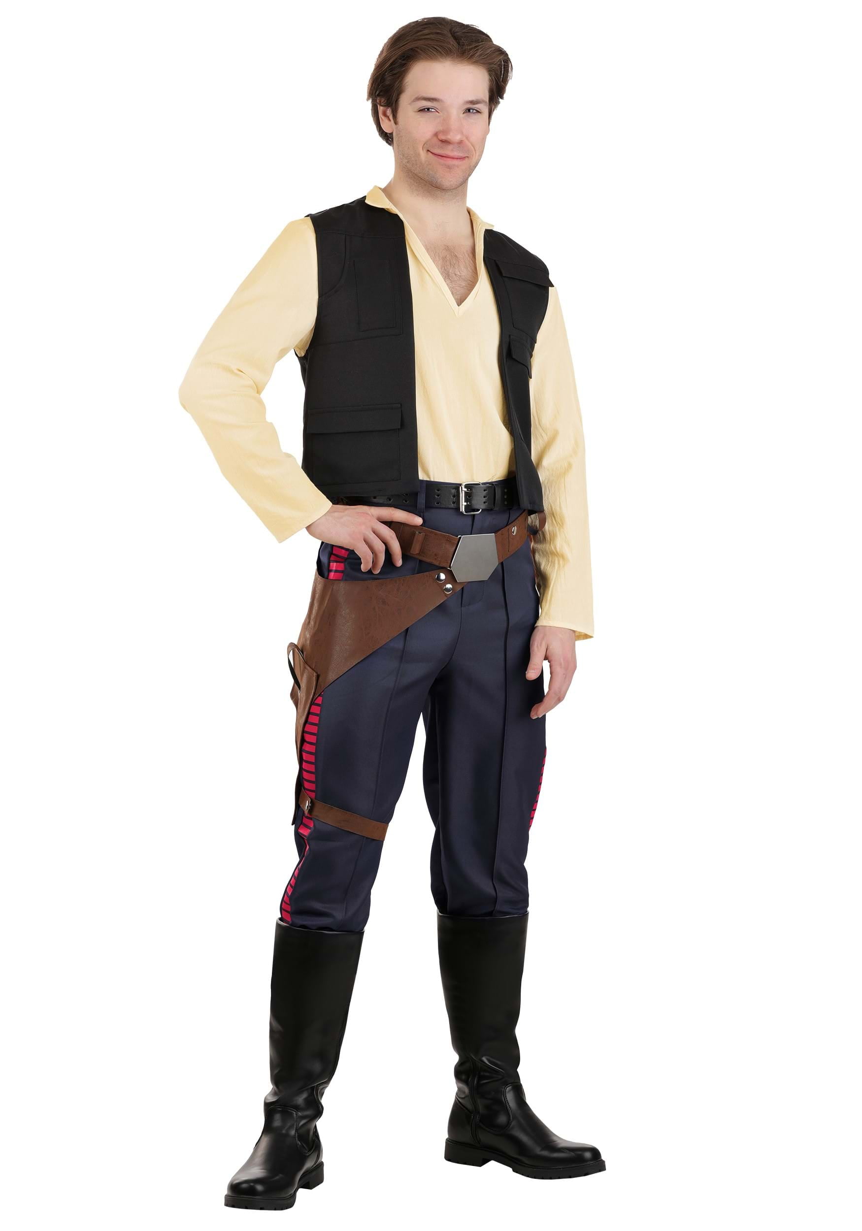 Men's Deluxe Star Wars Han Solo Costume — free download