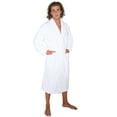 thumbnail image 1 of Men's Deluxe Terry Cloth Turkish Cotton Thick Hotel Bathrobe Robe, 1 of 1