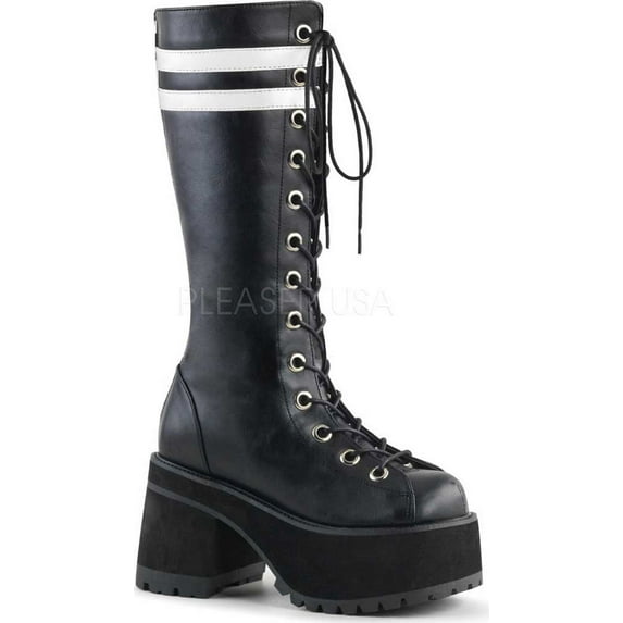 Men's Demonia Ranger 320 Knee-High Platform Lace-Up Boot