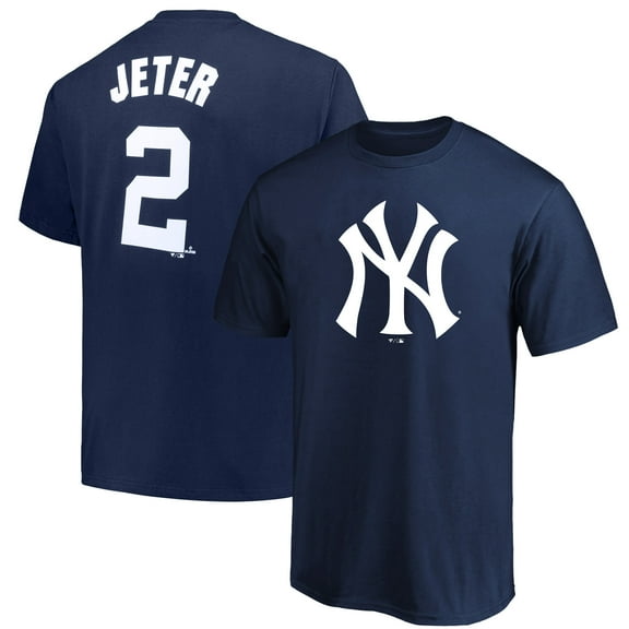 Men's Fanatics Derek Jeter Navy New York Yankees Big & Tall Name & Number T-Shirt