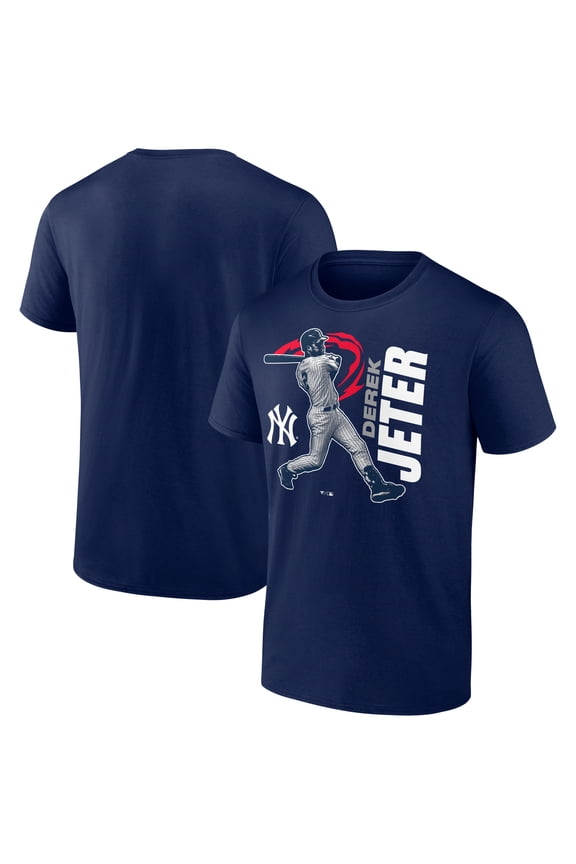 Men's Derek Jeter Navy New York Yankees Player Graphic T-Shirt