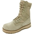 thumbnail image 1 of Men's Desert Boots Tan 10" Tactical Combat G.I. Type Speed Lace Sierra Jungle Military Work Shoes, 1 of 4