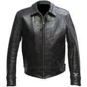 Men's Designer Casual Style Black Leather Jacket SouthBeachLeather