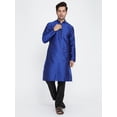 thumbnail image 1 of Men's Handmade Designer Jacquard Silk Indian Kurta Pyjama Sherwani Festive Dress, 1 of 2