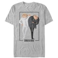 thumbnail image 1 of Men's Despicable Me 3 Dru and Gru Brothers Graphic Tee Athletic Heather X Large, 1 of 4