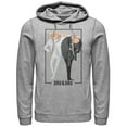 thumbnail image 1 of Men's Despicable Me 3 Dru and Gru Brothers  Pull Over Hoodie Athletic Heather 3X Large, 1 of 3