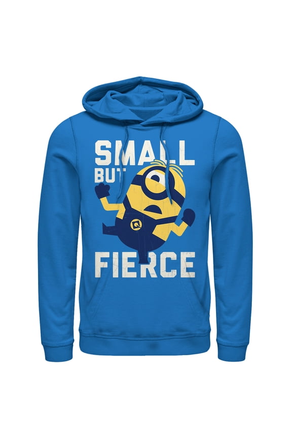 Men's Despicable Me 3 Minion Small But Fierce Pull Over Hoodie