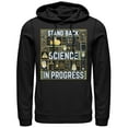 thumbnail image 1 of Men's Despicable Me 3 Minions Science in Progress  Pull Over Hoodie Black Large, 1 of 3
