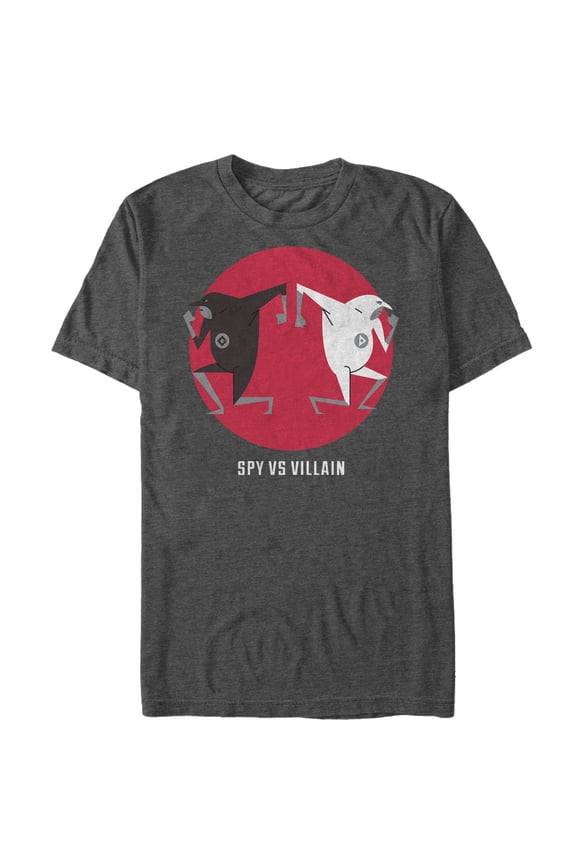 Men's Despicable Me 3 Villain Brothers Graphic Tee Charcoal Heather Small