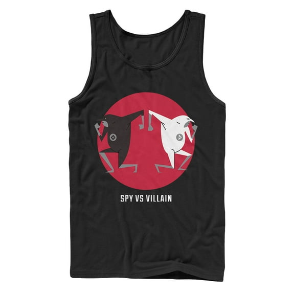 Men's Despicable Me 3 Villain Brothers Tank Top Black Medium
