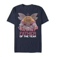 thumbnail image 1 of Men's Despicable Me Father of the Year Fairy Gru  Graphic Tee Navy Blue Large, 1 of 4