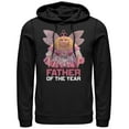 thumbnail image 1 of Men's Despicable Me Father of the Year Fairy Gru  Pull Over Hoodie Black Medium, 1 of 3