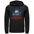 thumbnail image 1 of Men's Despicable Me Gru Bald Guy  Pull Over Hoodie Black Large, 1 of 3
