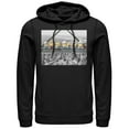 thumbnail image 1 of Men's Despicable Me Minion Construction Lunch  Pull Over Hoodie Black 2X Large, 1 of 3