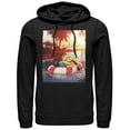 thumbnail image 1 of Men's Despicable Me Minion Tropical Vacation  Pull Over Hoodie Black X Large, 1 of 3