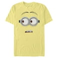 thumbnail image 1 of Men's Despicable Me Minions Dave Side Glance Big Face  Graphic Tee Banana X Large, 1 of 3