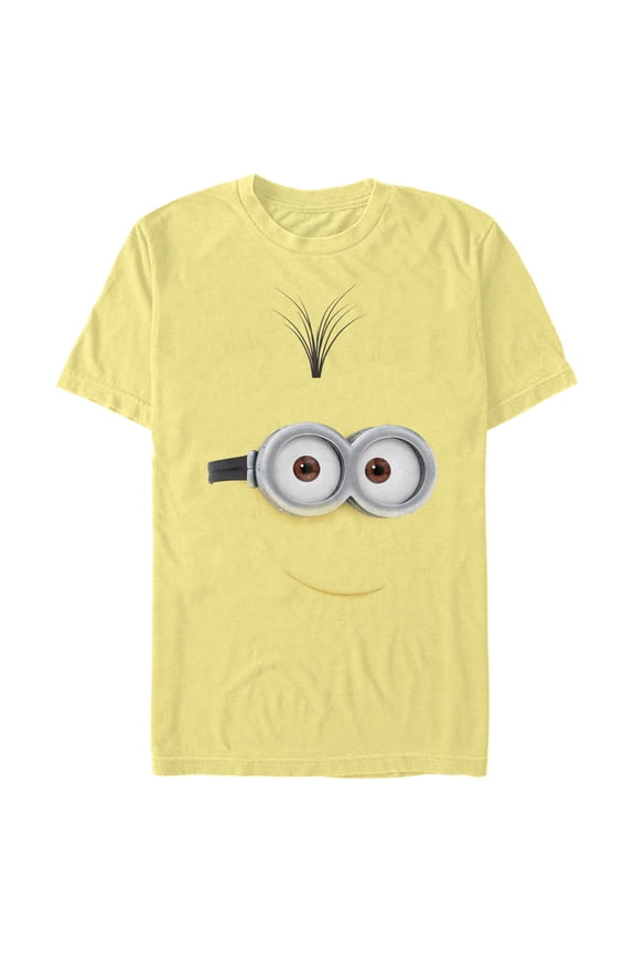 Men's Despicable Me Minions Kevin Big Face Graphic Tee Banana 3X Large