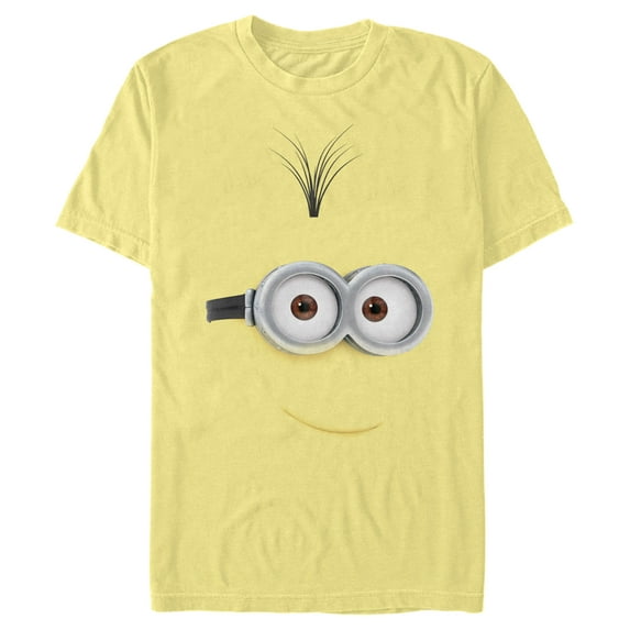 Men's Despicable Me Minions Kevin Big Face Graphic Tee Banana 3X Large