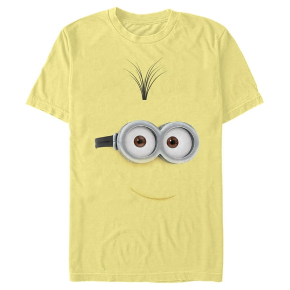 Men's Despicable Me Minions Kevin Big Face  Graphic Tee Banana Large