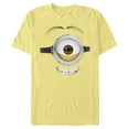 thumbnail image 1 of Men's Despicable Me Minions Stuart Toothy Smile Big Face  Graphic Tee Banana X Large, 1 of 3