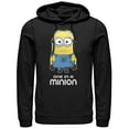 thumbnail image 1 of Men's Despicable Me One in Minion  Pull Over Hoodie Black 2X Large, 1 of 3