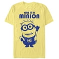 thumbnail image 1 of Men's Despicable Me One in Minion Wave  Graphic Tee Banana Small, 1 of 3