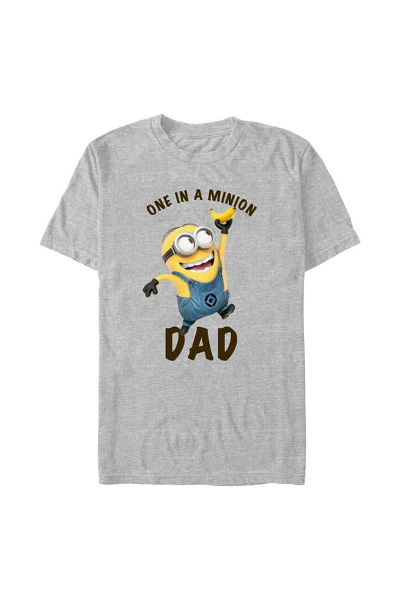 Men's Despicable Me One in a Minion Dad Graphic T-Shirt