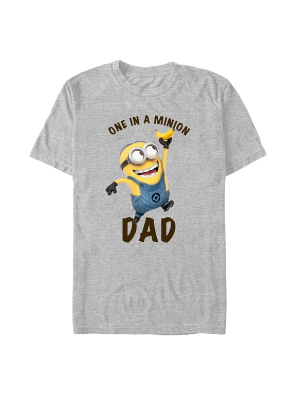 Men's Despicable Me One in a Minion Dad Graphic T-Shirt