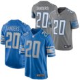 Men's Detroit_Lions 20 Barry Sanders Silver Retired Player Gray Limited American Football