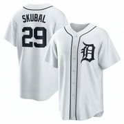 Men's Detroit T Tigers #29 Tarik Skubal jersey Player Baseball T-shirt Tops Fans Gift Tee