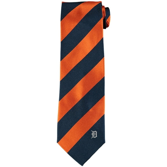 Men's Detroit Tigers Regiment Woven Silk Tie