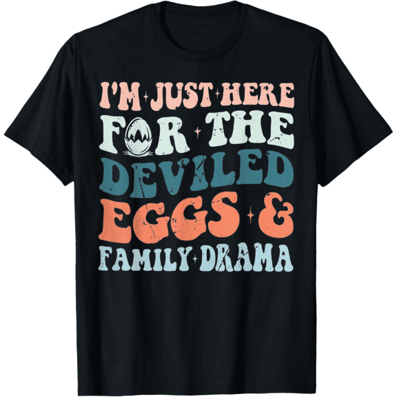 Men’s Devil Egg Graphic T-Shirt – Classic Fit Short Sleeve Tee