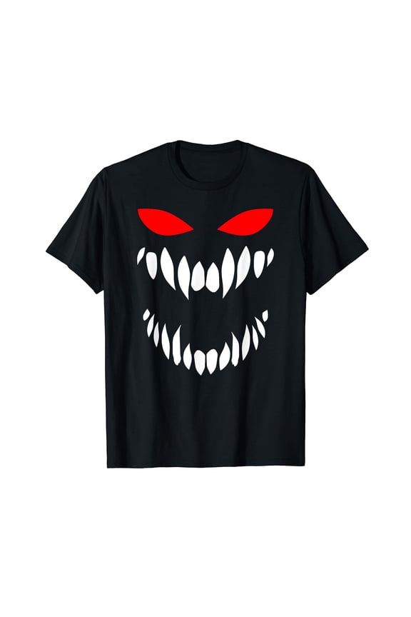 Men's Devil Monster Face Halloween Costume T-Shirt