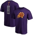 thumbnail image 1 of Men's Devin Booker Purple Phoenix Suns Playmaker Name & Number T-Shirt, 1 of 3