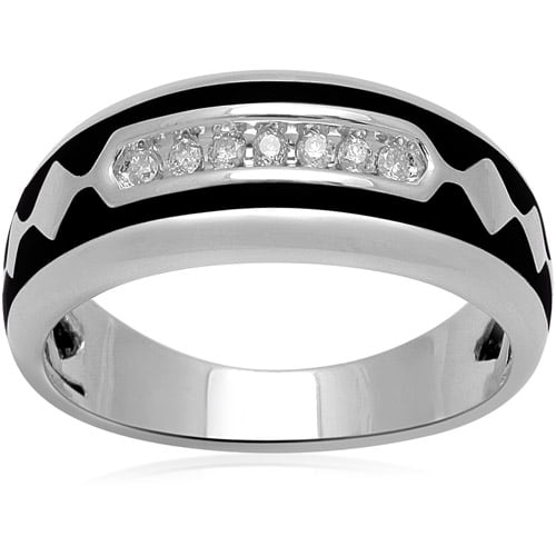 Mens diamond wedding store bands walmart