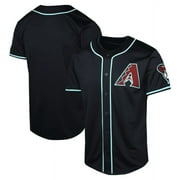 Men's Diamondbacks Baseball Jersey_s Fans Gift Tee Classic Sports Short Sleeved Tops Embroidered Button-down Breathable Shirt