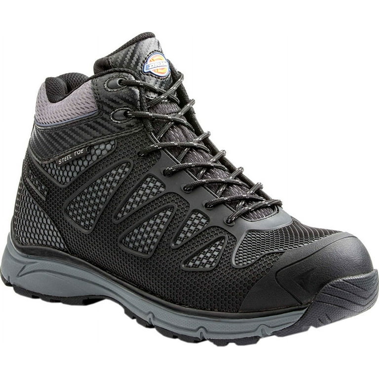 Men s Dickies Fury Mid Athletic Steel Toe Safety Work Shoe
